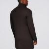 Meeste mantel püstkrae ja peidetud nööpkinnitusega Ombre Clothing - Thumbnail Image 38