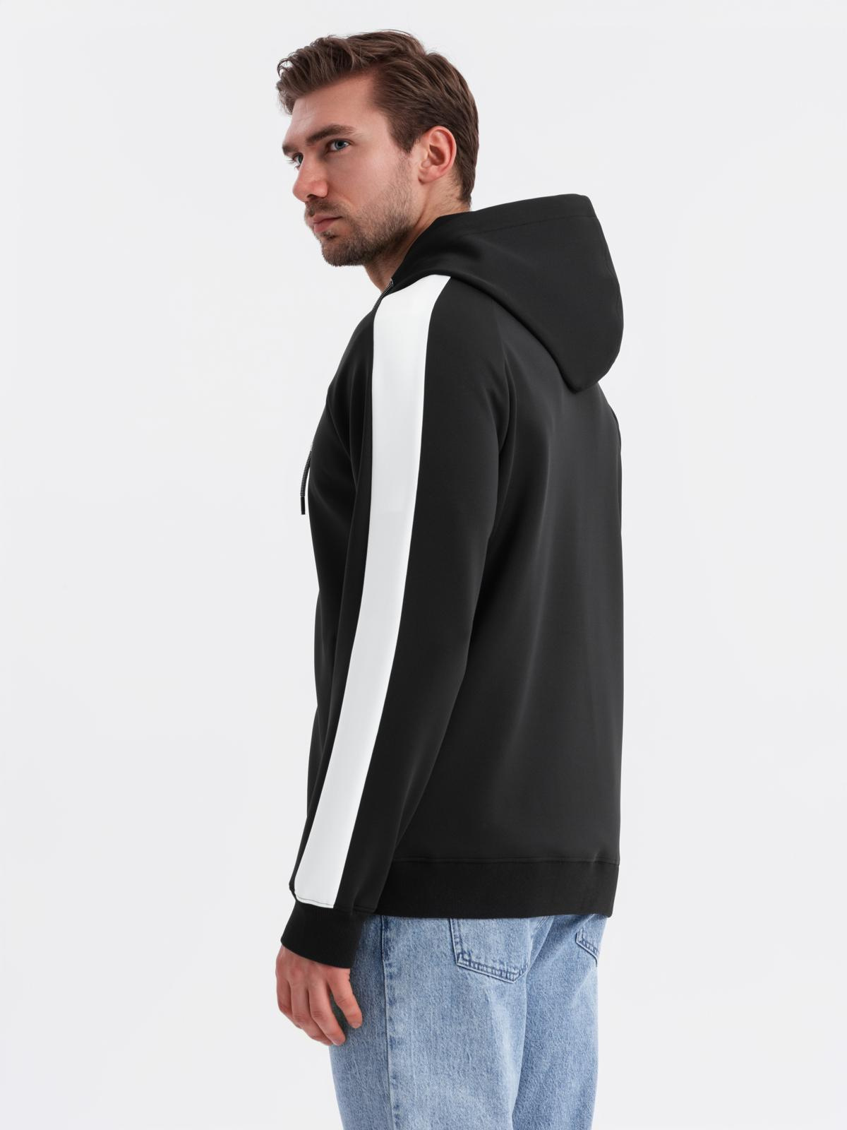 Ombre Clothing meeste lukuga pusa püstkrae ja triipudega - Image 33