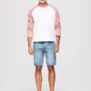 Ombre Clothing meeste lühikesed teksapüksid - Thumbnail Image 13