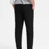 Elastse vöökohaga meeste chino-püksid Ombre Clothing - Thumbnail Image 85