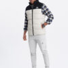 Meeste tepitud vest Ombre Clothing - Thumbnail Image 5