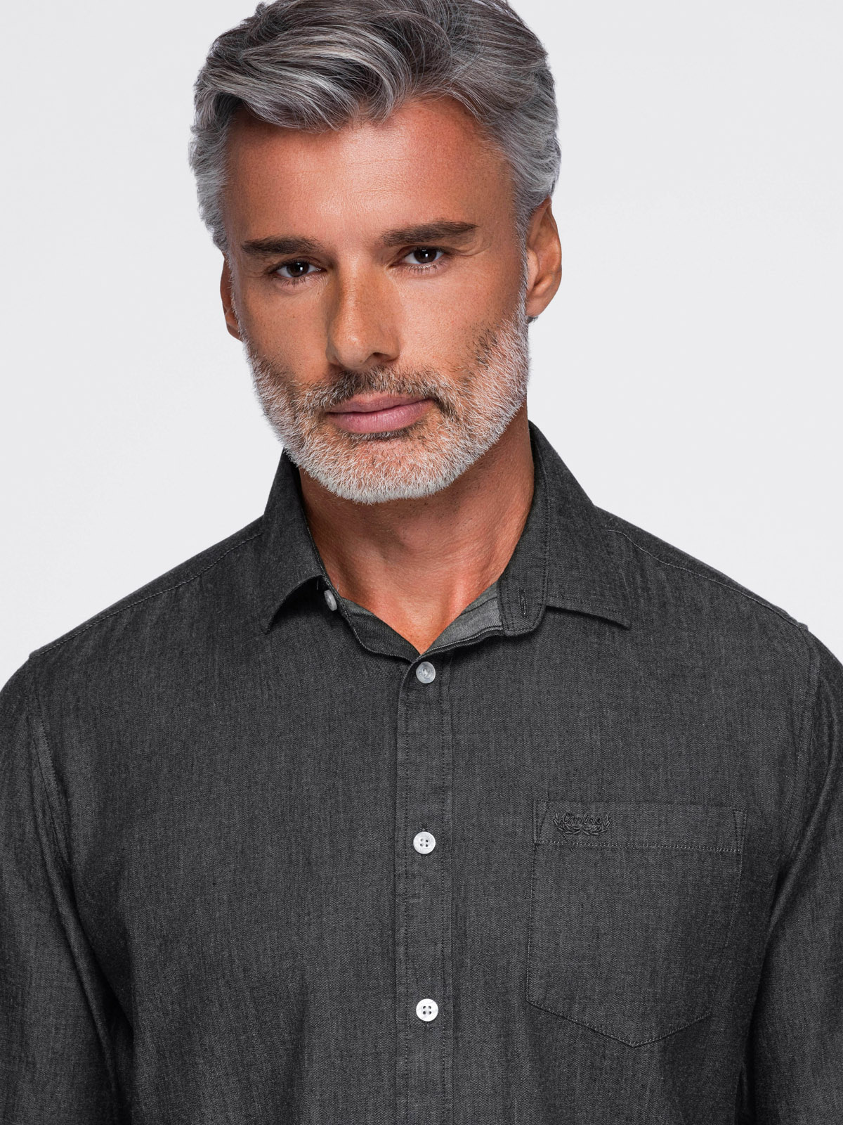 Ombre Clothing meeste pikkade käistega puuvillane triiksärk - Image 12