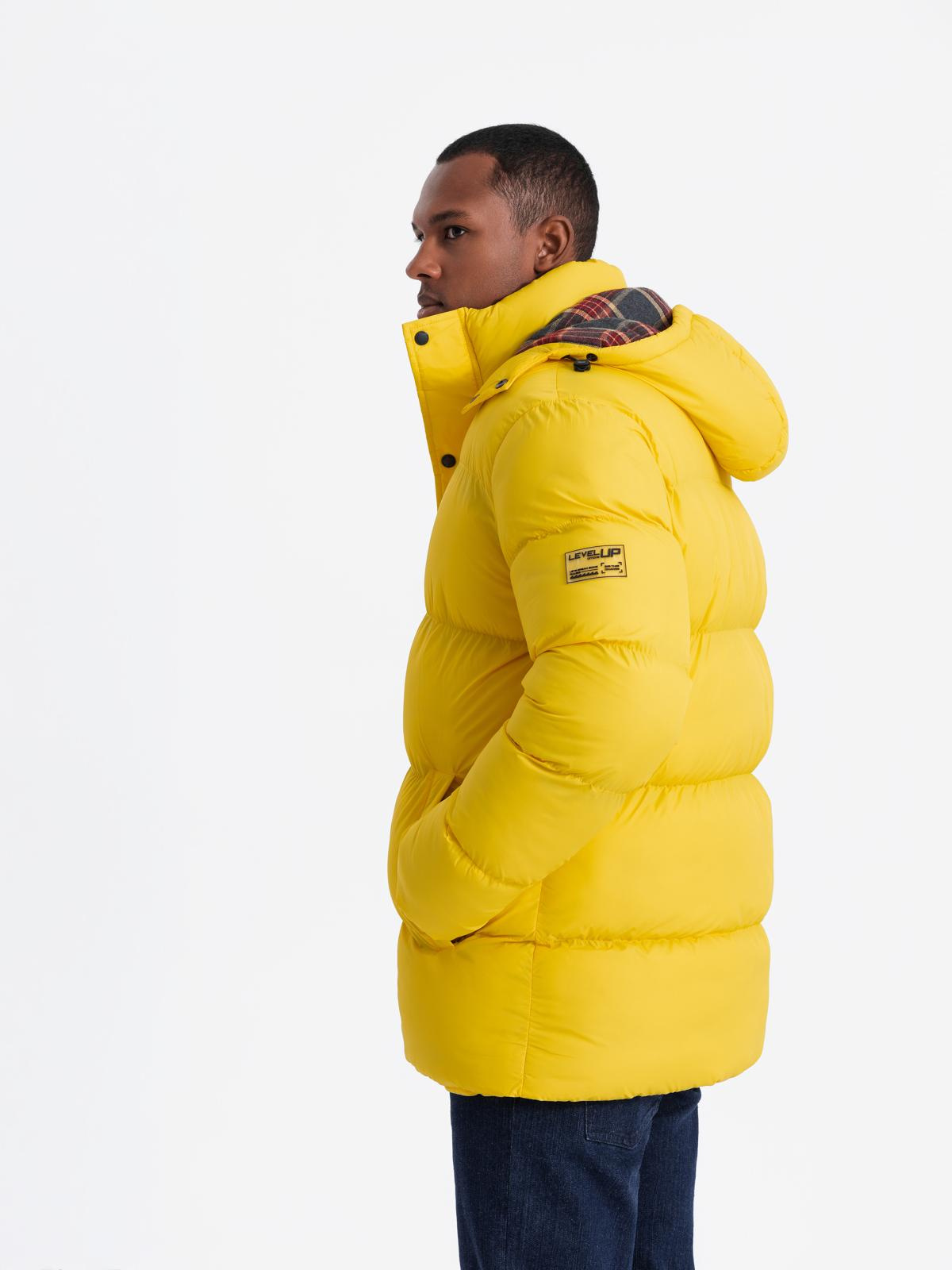 Meeste tepitud kapuutsiga jope Ombre Clothing - Image 25