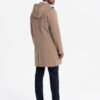 Ombre Clothing meeste kapuutsiga mantel - Thumbnail Image 11