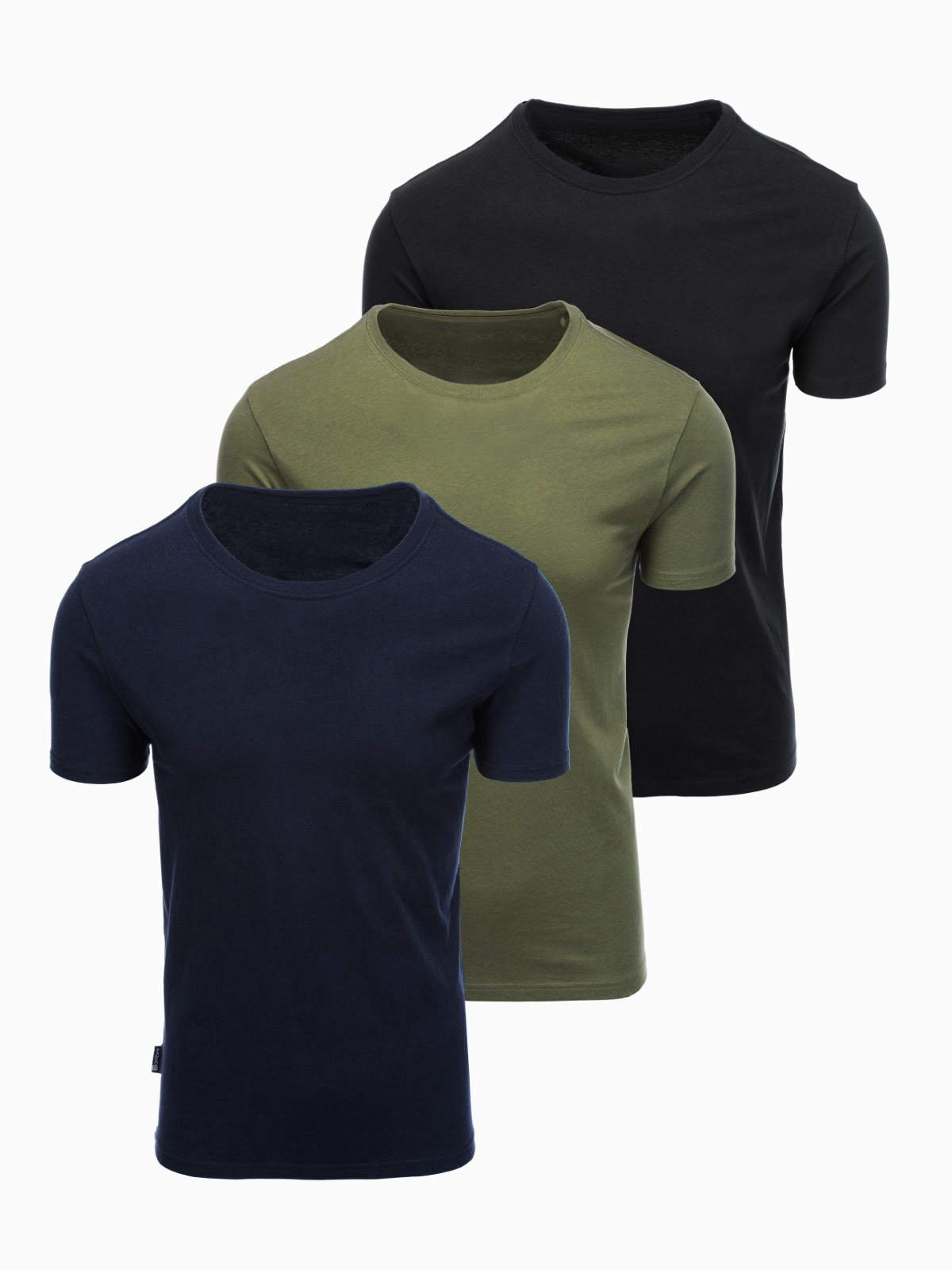 Meeste puuvillaste T-särkide komplekt Ombre (3 tk) - Image 12