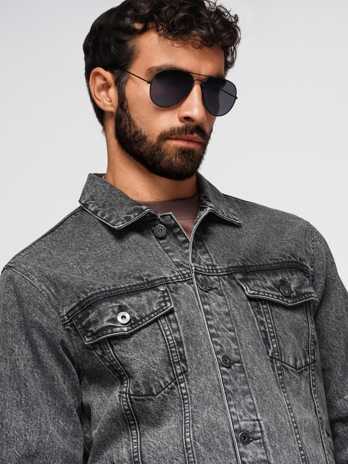 Meeste vabaaja teksajakk Ombre Clothing - Image 22