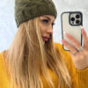 Naiste kootud talvemüts fliisvoodriga Kesi - Thumbnail Image 4