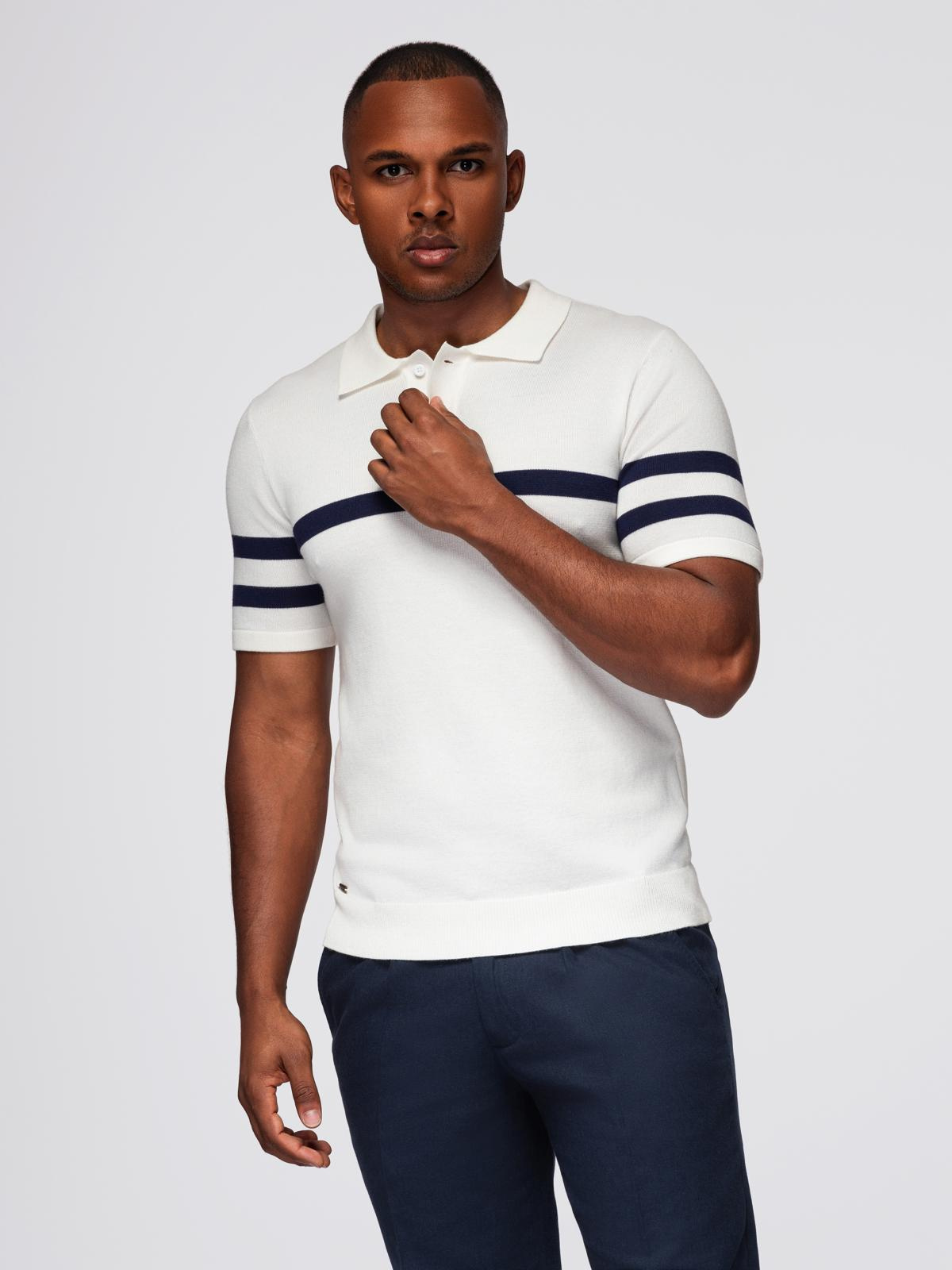 Meeste kootud polosärk Ombre Clothing - Image 1