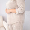 Plus Size naiste velvetist komplekt pusa ja laiade pükstega Kesi - Thumbnail Image 27