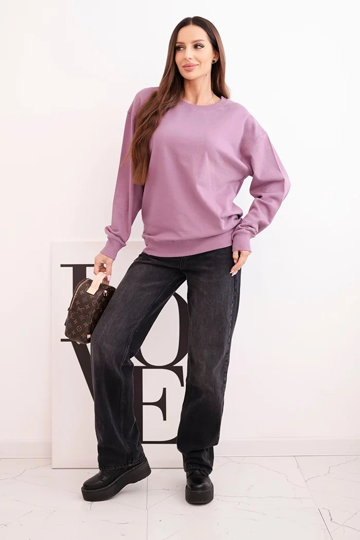 Kesi naiste puuvillane oversized dressipluus - Image 93