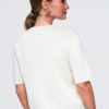 Ombre Clothing nööpidega lühikeste varrukatega naiste pluus - Thumbnail Image 8
