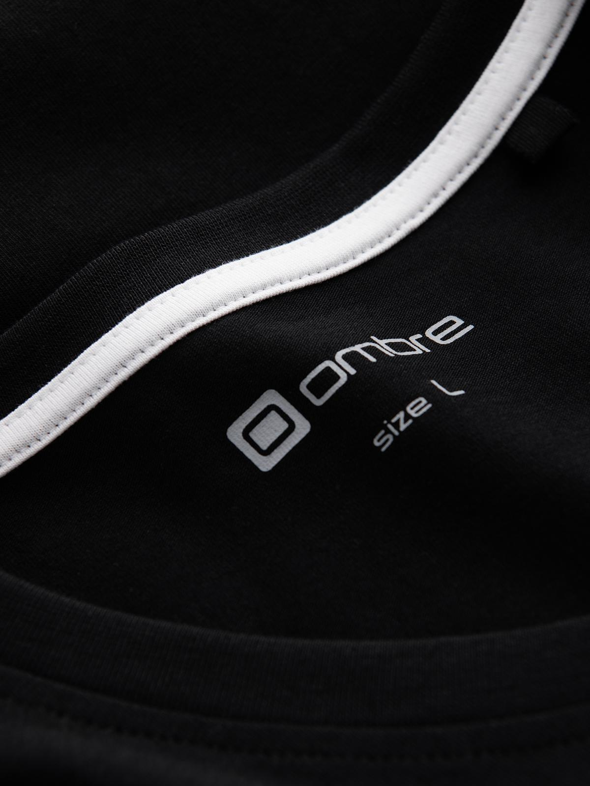 Meeste V-kaelusega T-särk Ombre Clothing - Image 24
