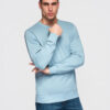 Meeste puuvillane dressipluus ümara kaelusega Ombre Clothing - Thumbnail Image 36