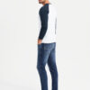 Meeste pikkade raglaanvarrukatega T-särk Ombre Clothing - Thumbnail Image 5
