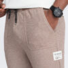Meeste struktuurse koega dressipüksid Ombre Clothing - Thumbnail Image 12