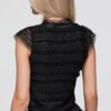 Naiste lühike pitsdetailidega pluus Ombre Clothing - Thumbnail Image 13