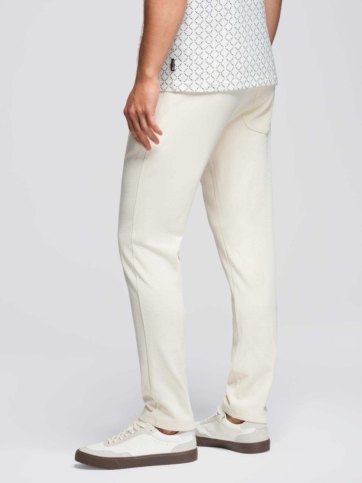 Ombre Clothing meeste puuvillased sirge lõikega dressipüksid - Image 58