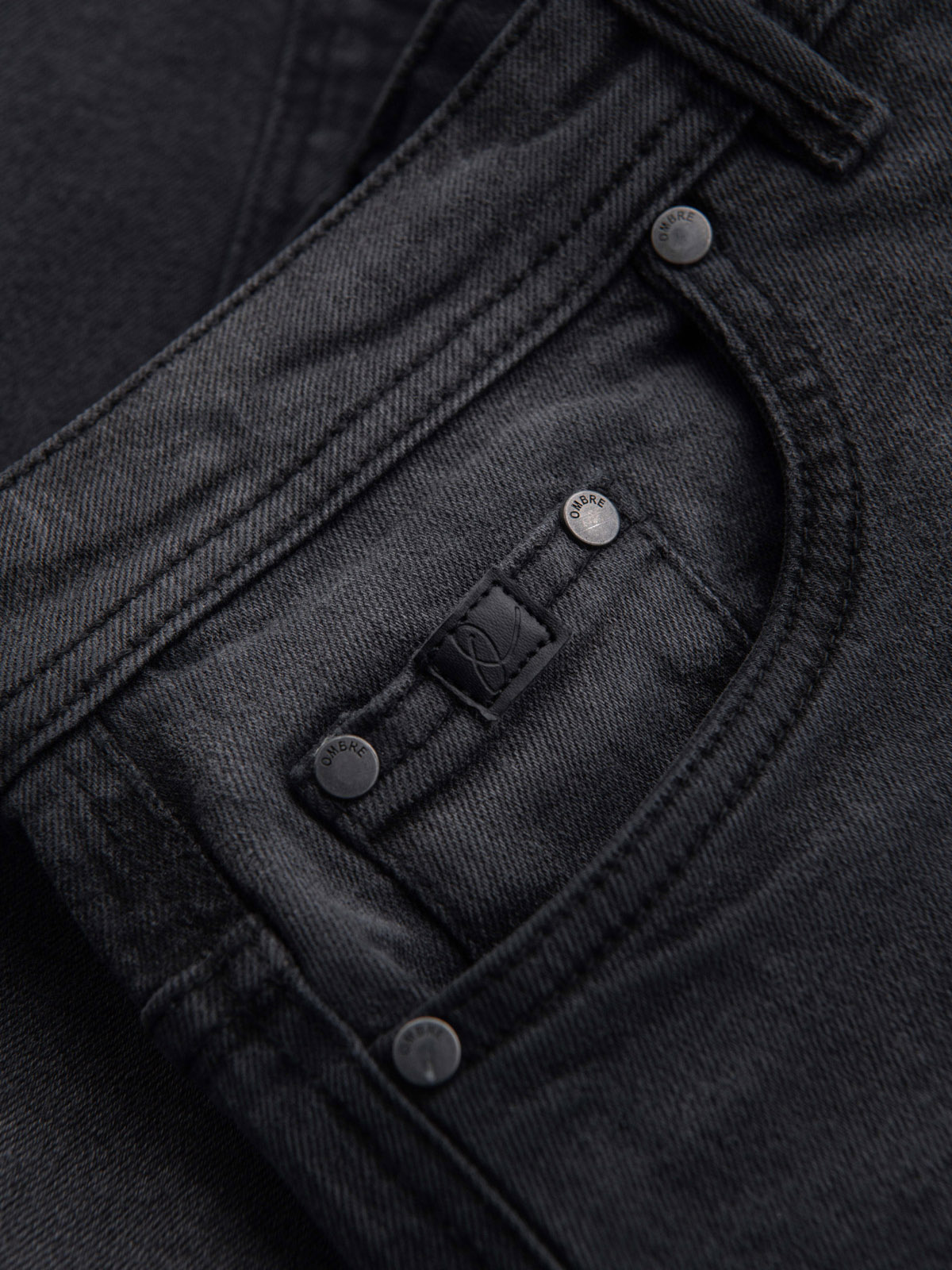 Ombre Clothing meeste lühikesed teksapüksid - Image 39