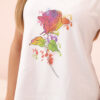 Naiste lilleprindiga topp Kesi - Thumbnail Image 6