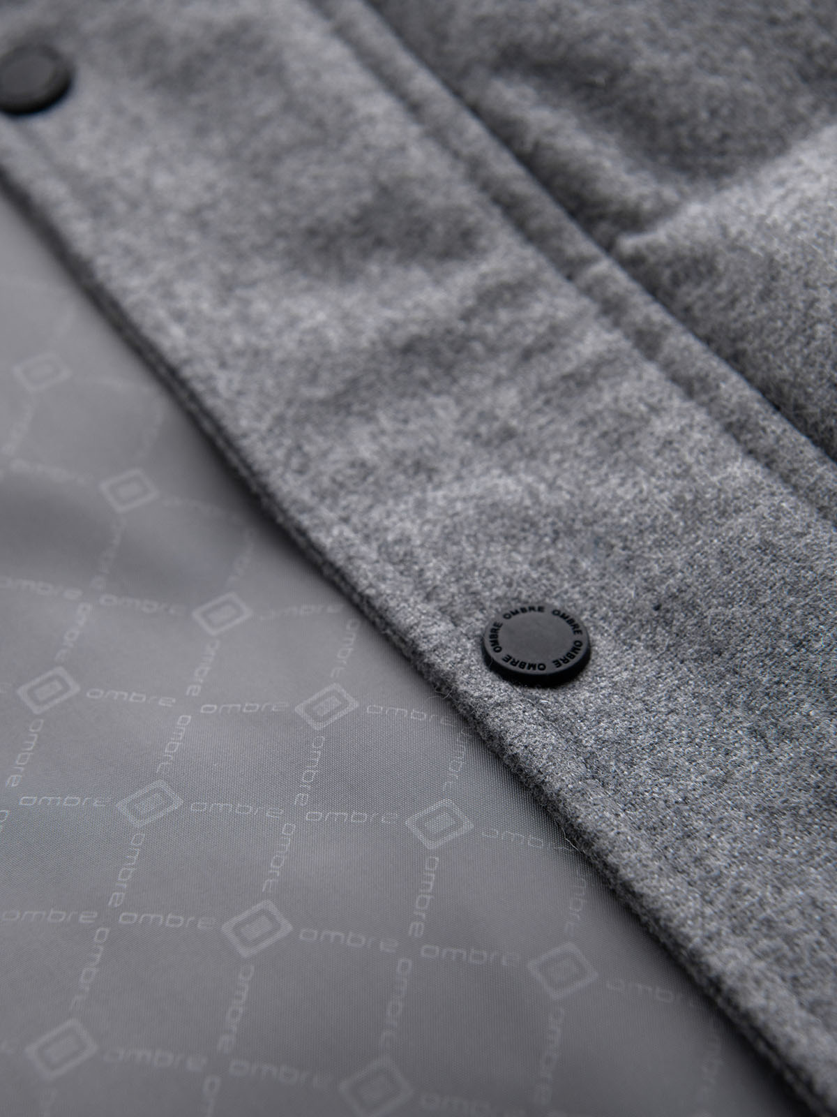 Meeste tepitud kapuutsiga jope Ombre Clothing - Image 37