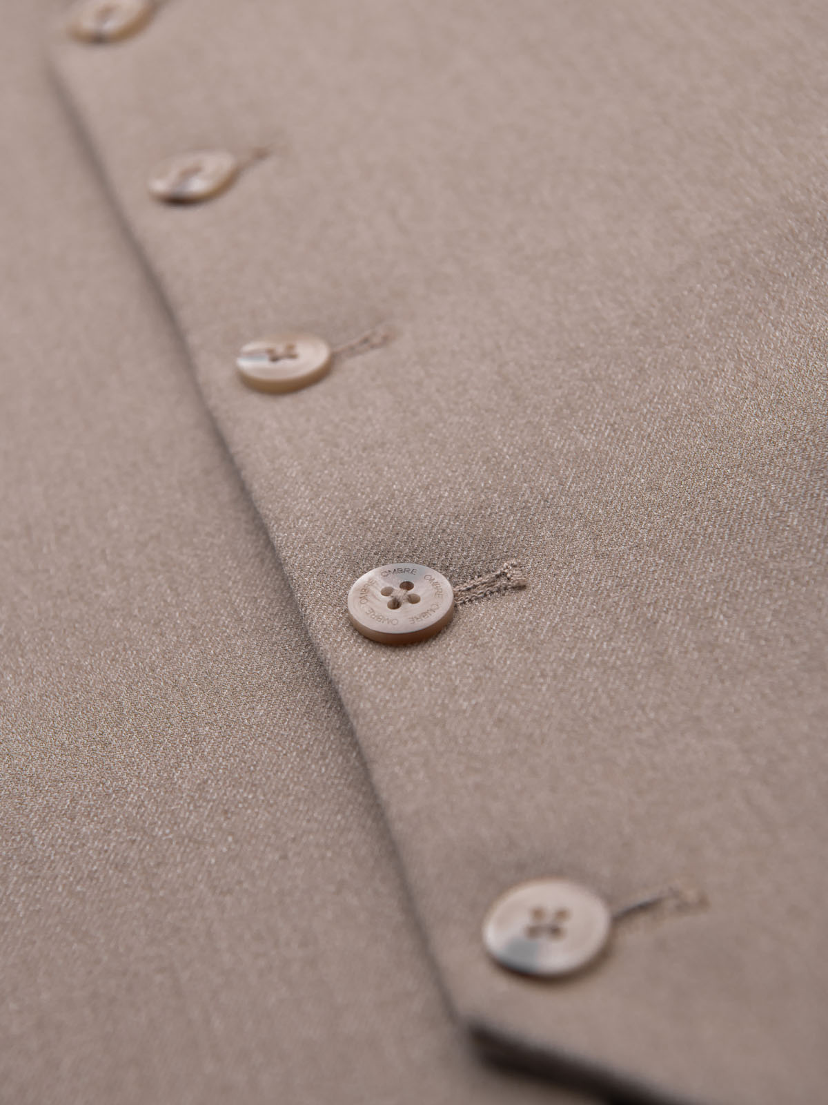 Meeste ülikonnavest nööpidega Ombre Clothing - Image 6