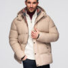 Meeste tepitud kapuutsiga jope Ombre Clothing - Thumbnail Image 14