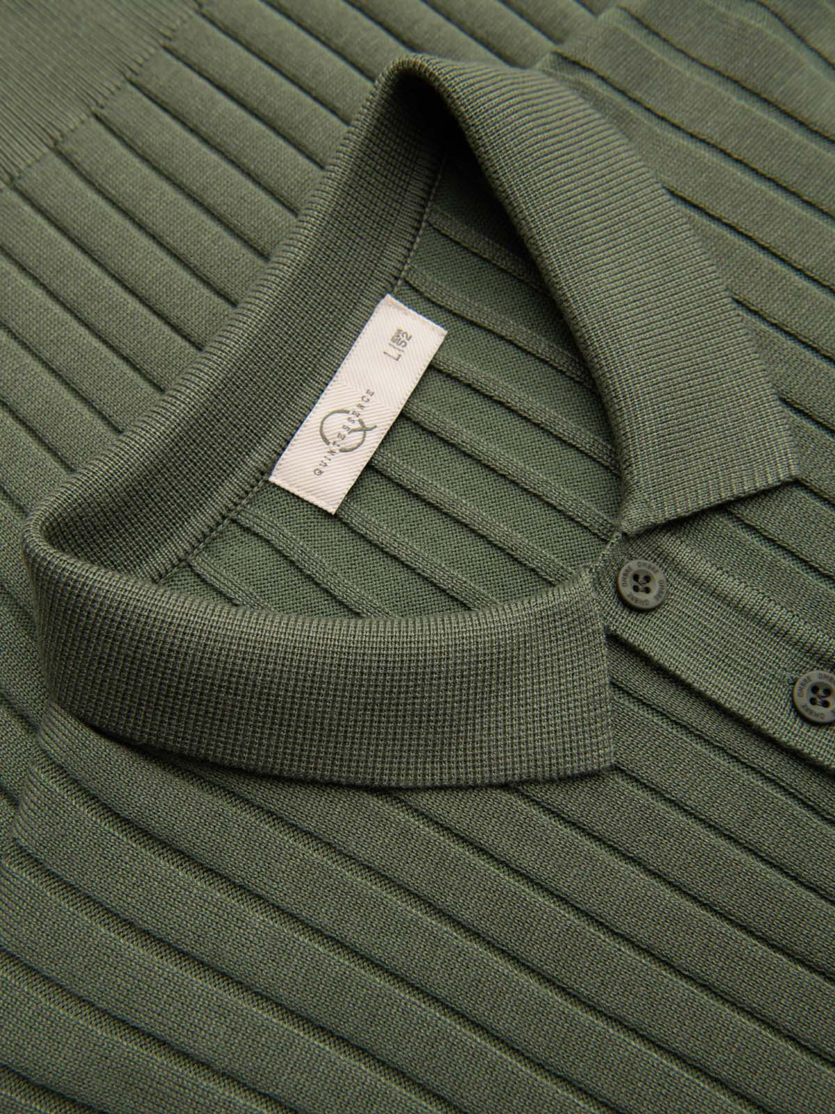 Meeste vertikaalse soonikkoega polosärk Ombre Clothing - Image 27