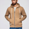 Ombre Clothing meeste lukuga kapuutsiga dressipluus - Thumbnail Image 10