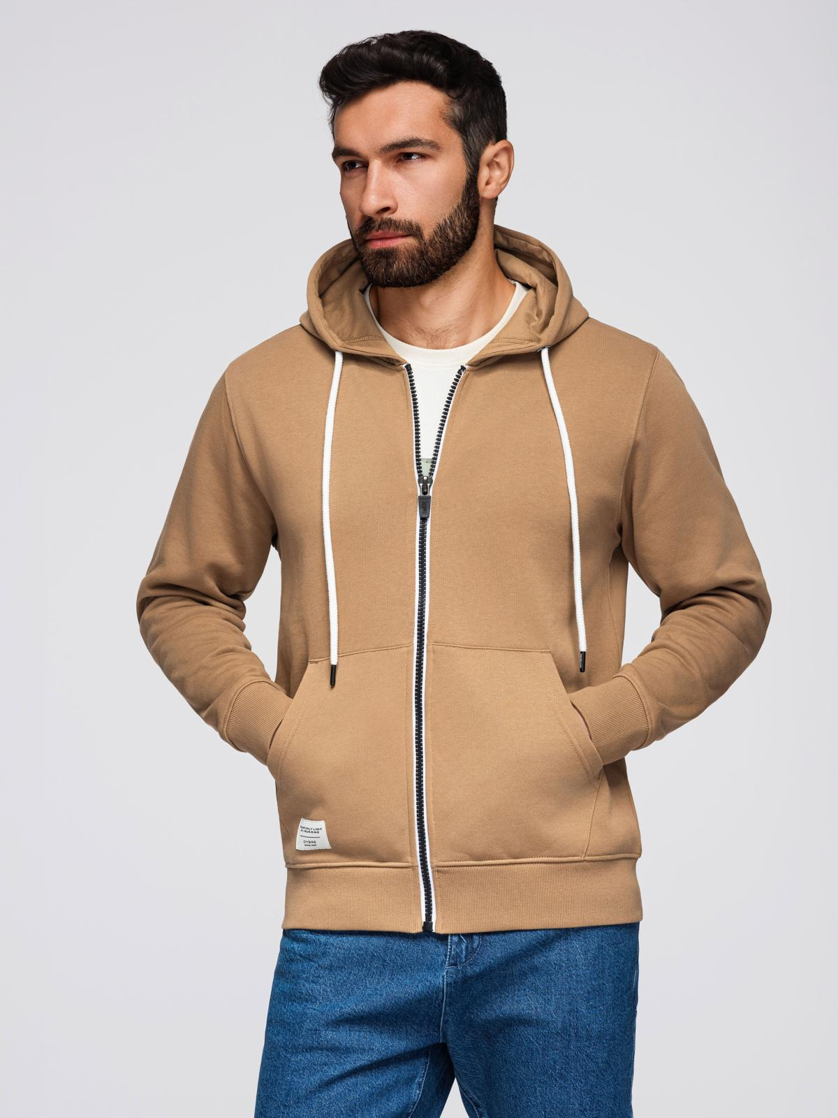 Ombre Clothing meeste lukuga kapuutsiga dressipluus - Image 10