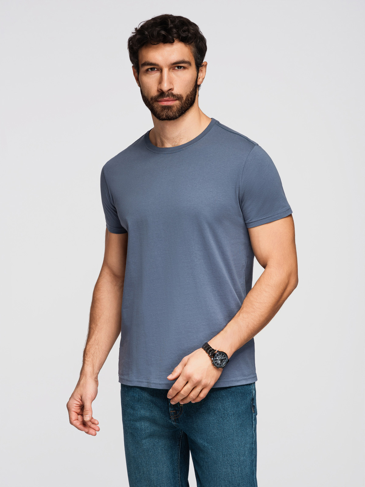 Meeste puuvillaste T-särkide komplekt Ombre (3 tk) - Image 37