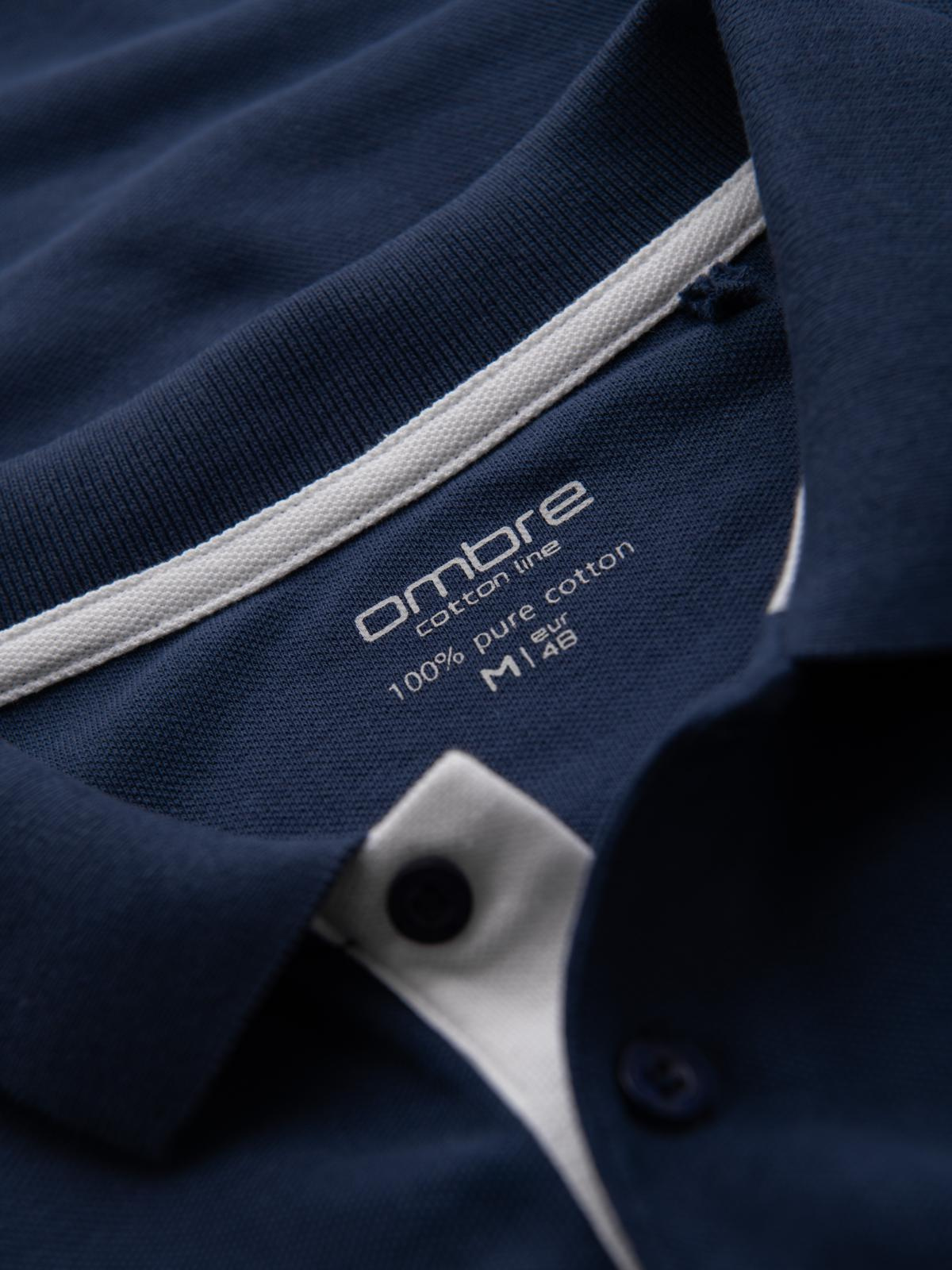 Meeste puuvillane polosärk Ombre Clothing - Image 69