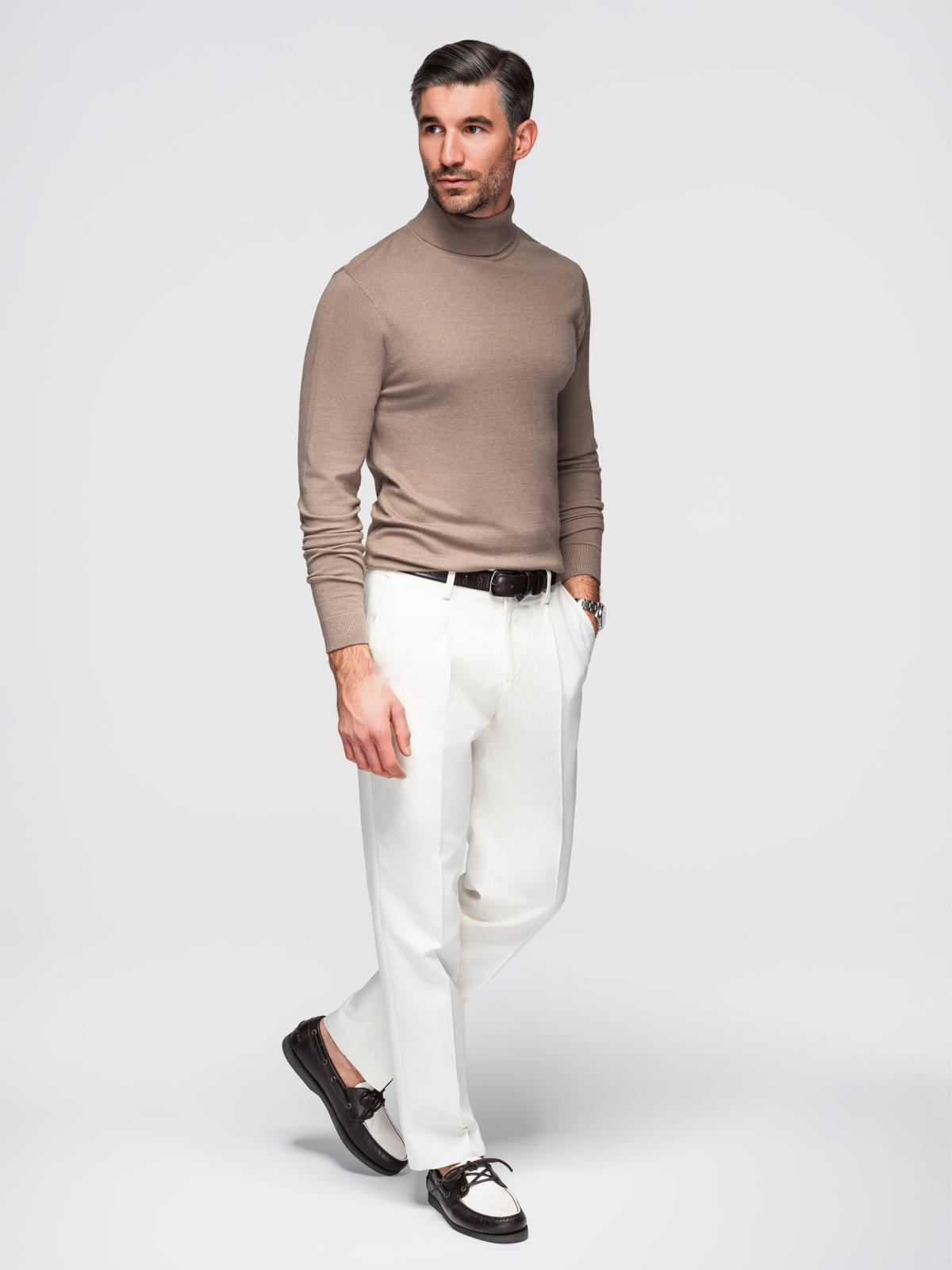 Ombre Clothing meeste puuvillane rullkaelusega kampsun - Image 3
