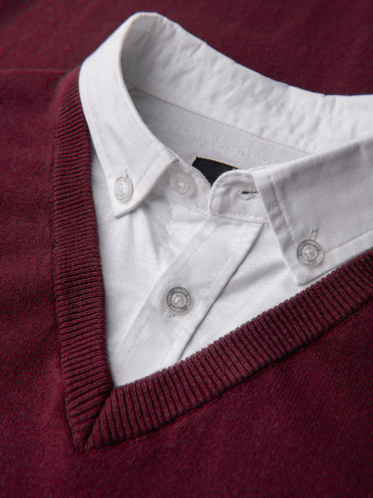 Meeste V-kaelusega kampsun Ombre Clothing - Image 28
