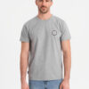 Meeste kammitud puuvillast trükimustriga T-särk Ombre Clothing - Thumbnail Image 32