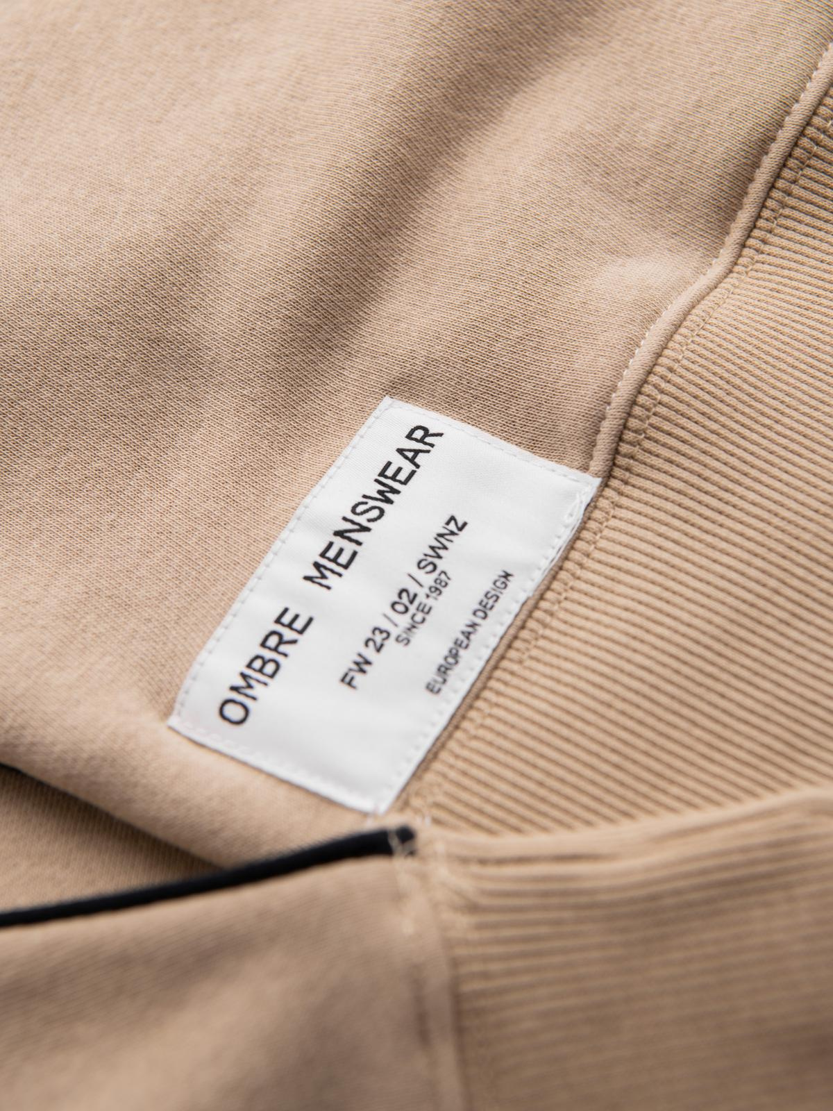Meeste ülisuur kontrastse plokiga dressipluus Ombre Clothing - Image 7