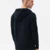 Meeste lukuga kapuutsiga dressipluus Ombre - Thumbnail Image 6