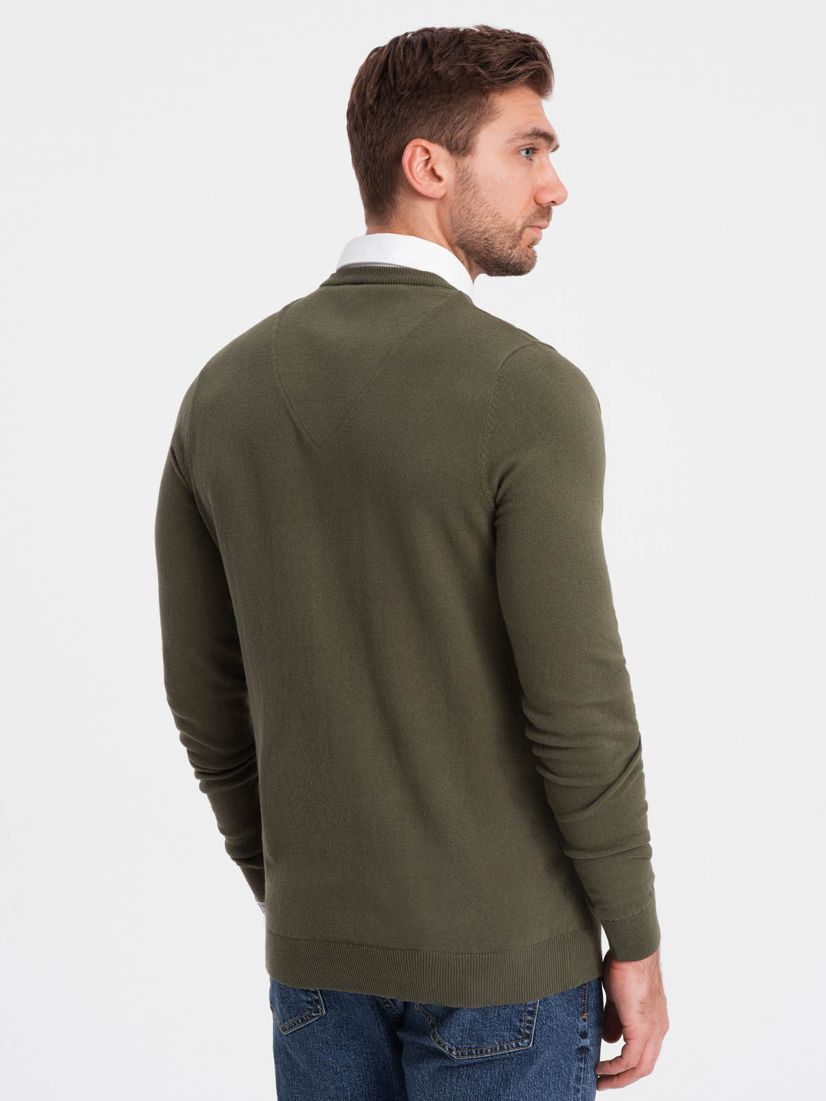 Meeste V-kaelusega kampsun Ombre Clothing - Image 58
