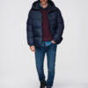 Ombre Clothing meeste tepitud kapuutsiga jope - Thumbnail Image 10