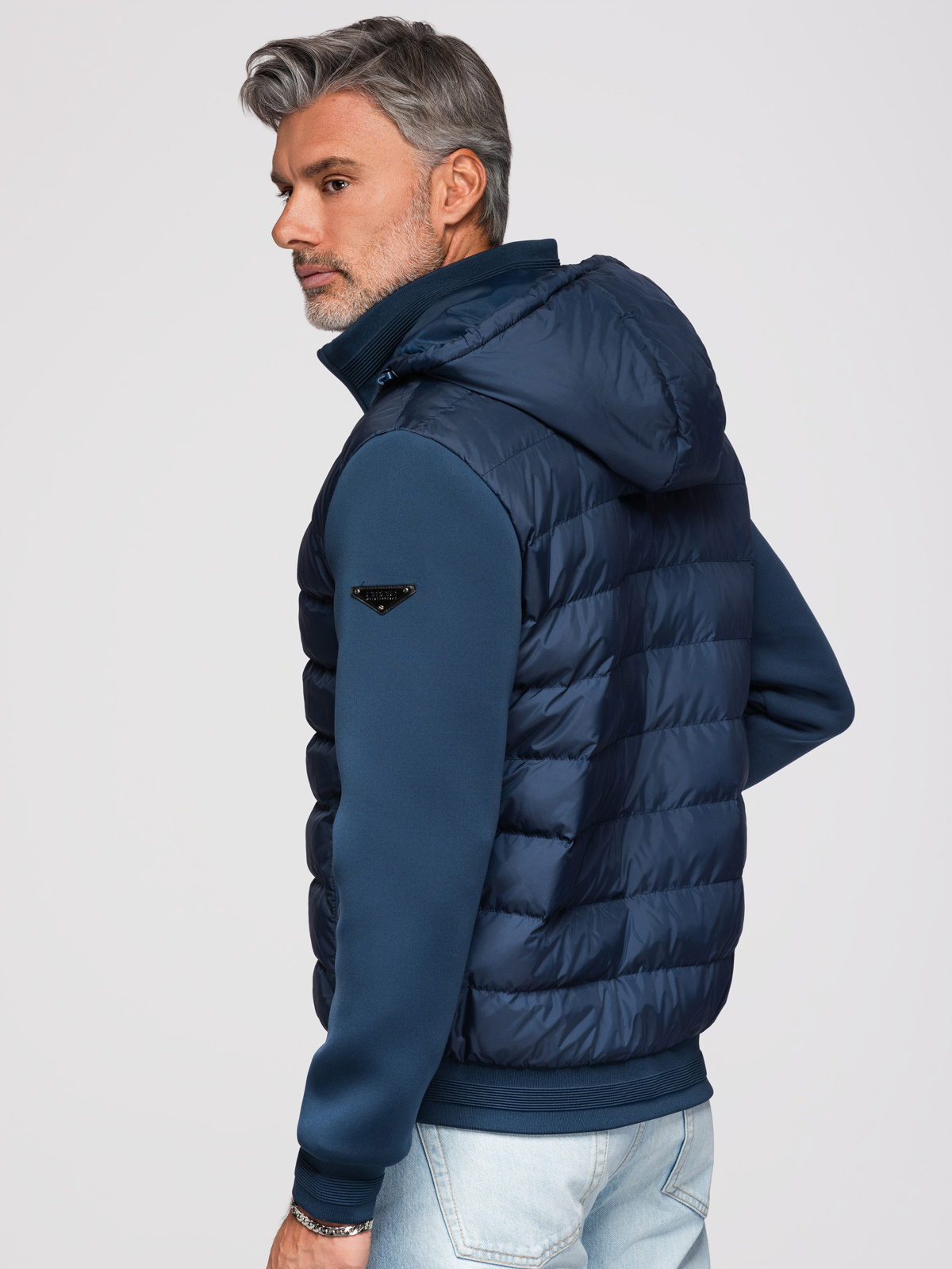 Meeste kapuutsiga hübriidjakk Ombre Clothing - Image 16