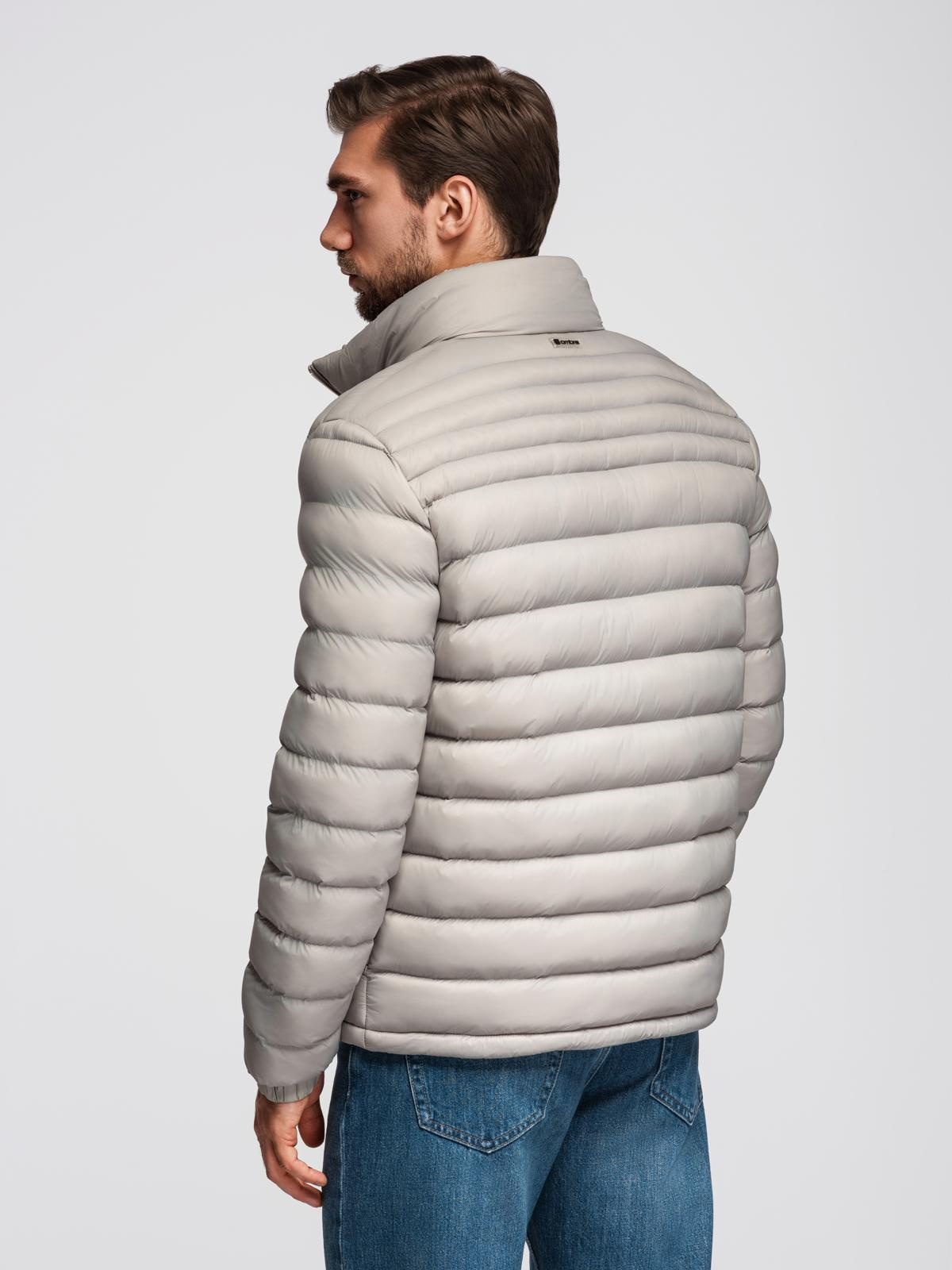 Ombre Clothing meeste tepitud jope püstkraega - Image 19