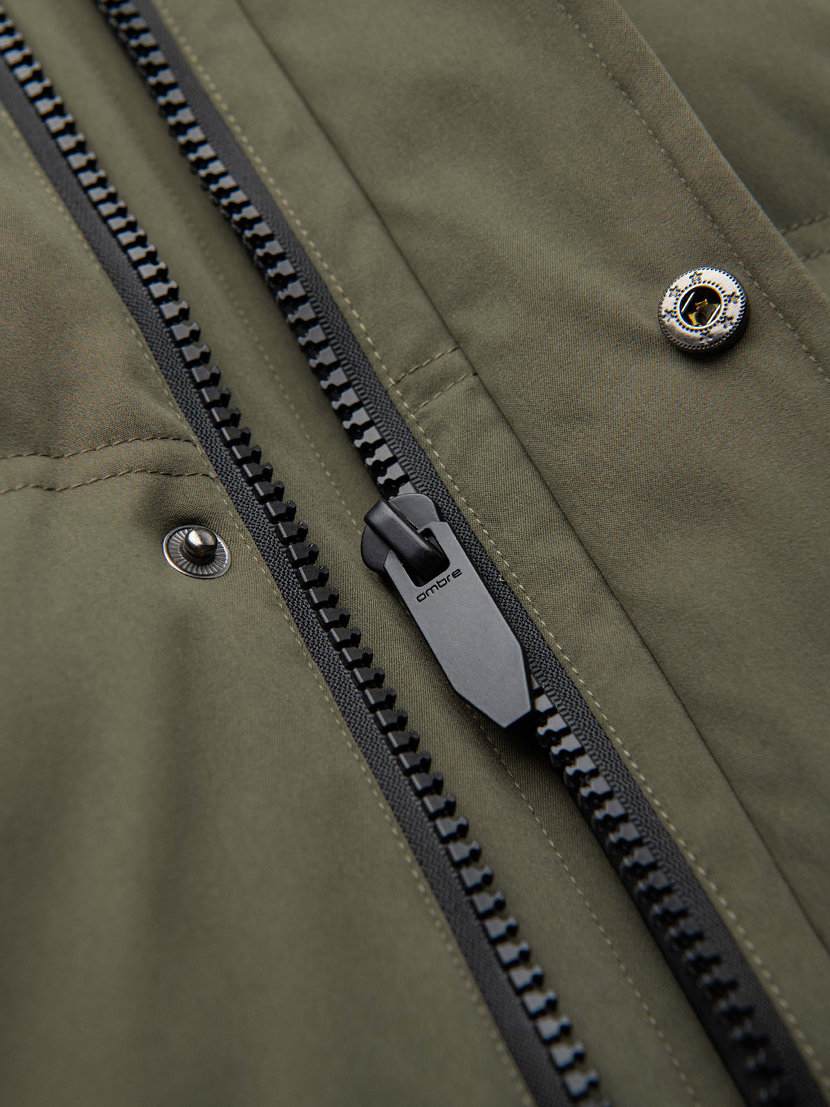 Ombre Clothing pikendatud tegumoega meeste talveparka kapuutsiga - Image 27