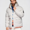 Ombre Clothing meeste tepitud kapuutsiga jope - Thumbnail Image 4