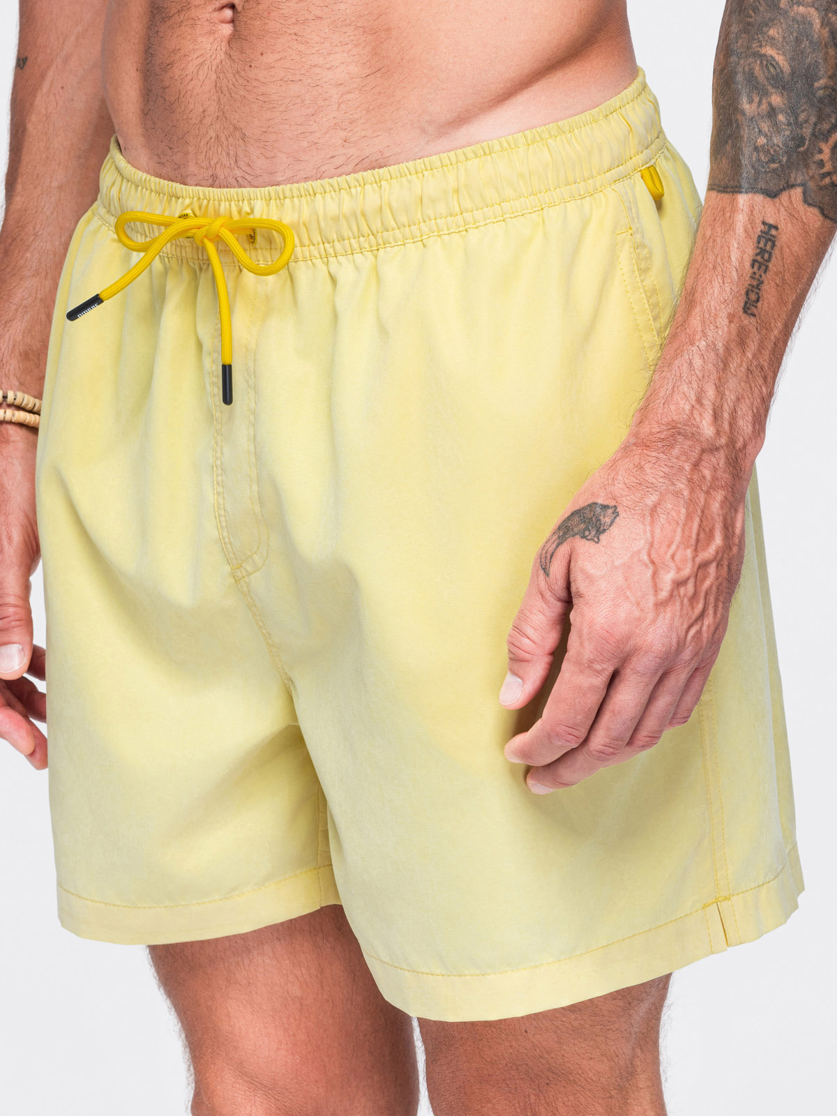 Meeste ujumispüksid matt viimistlusega kangast Ombre Clothing - Image 14
