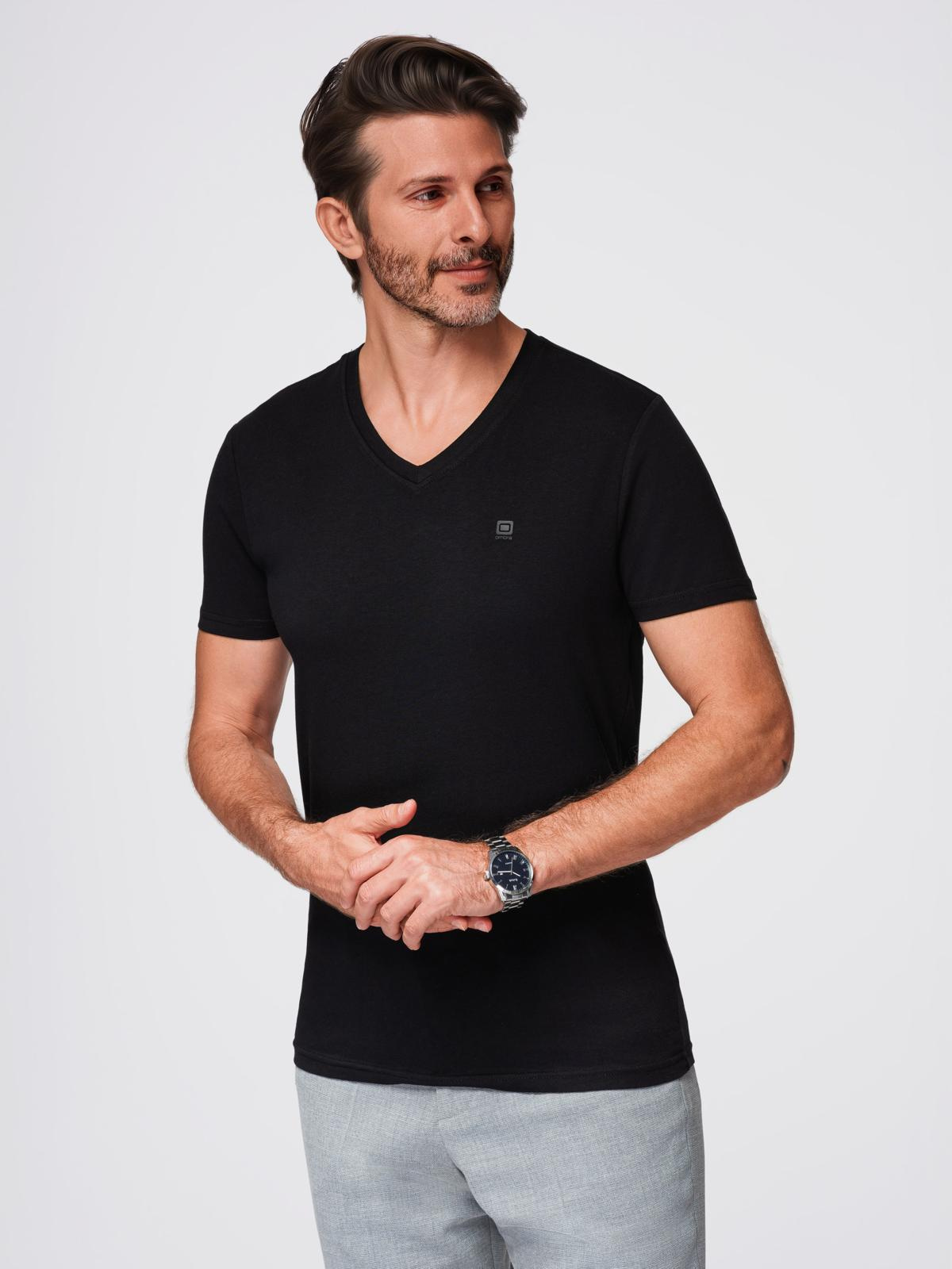Meeste V-kaelusega T-särk Ombre Clothing - Image 19