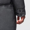 Ombre Clothing meeste kapuutsiga tepitud pikem jope - Thumbnail Image 17
