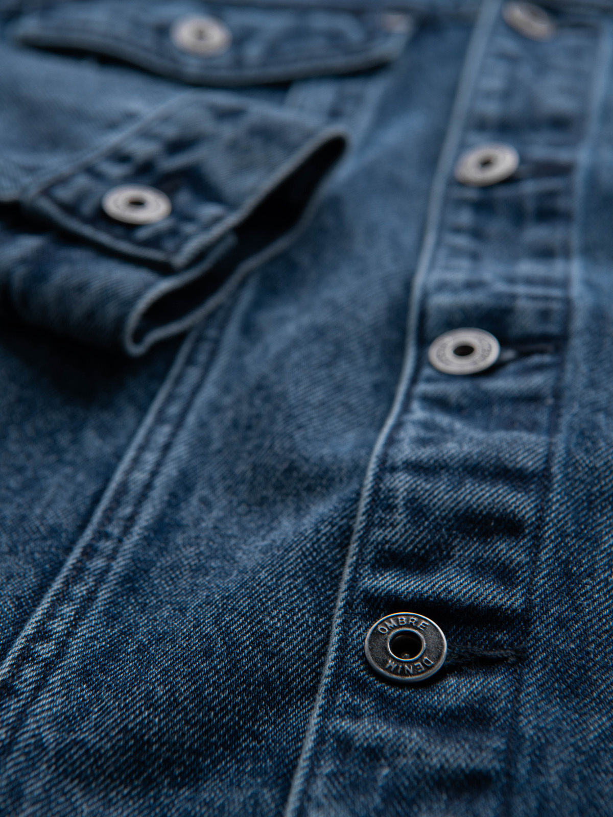 Meeste vabaaja teksajakk Ombre Clothing - Image 20