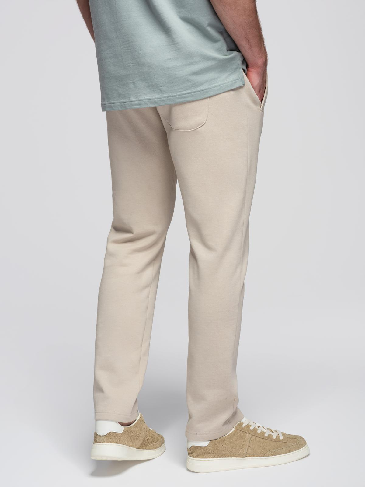Ombre Clothing meeste puuvillased sirge lõikega dressipüksid - Image 6
