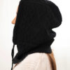 Kootud kapuuts-sall naistele - Thumbnail Image 31