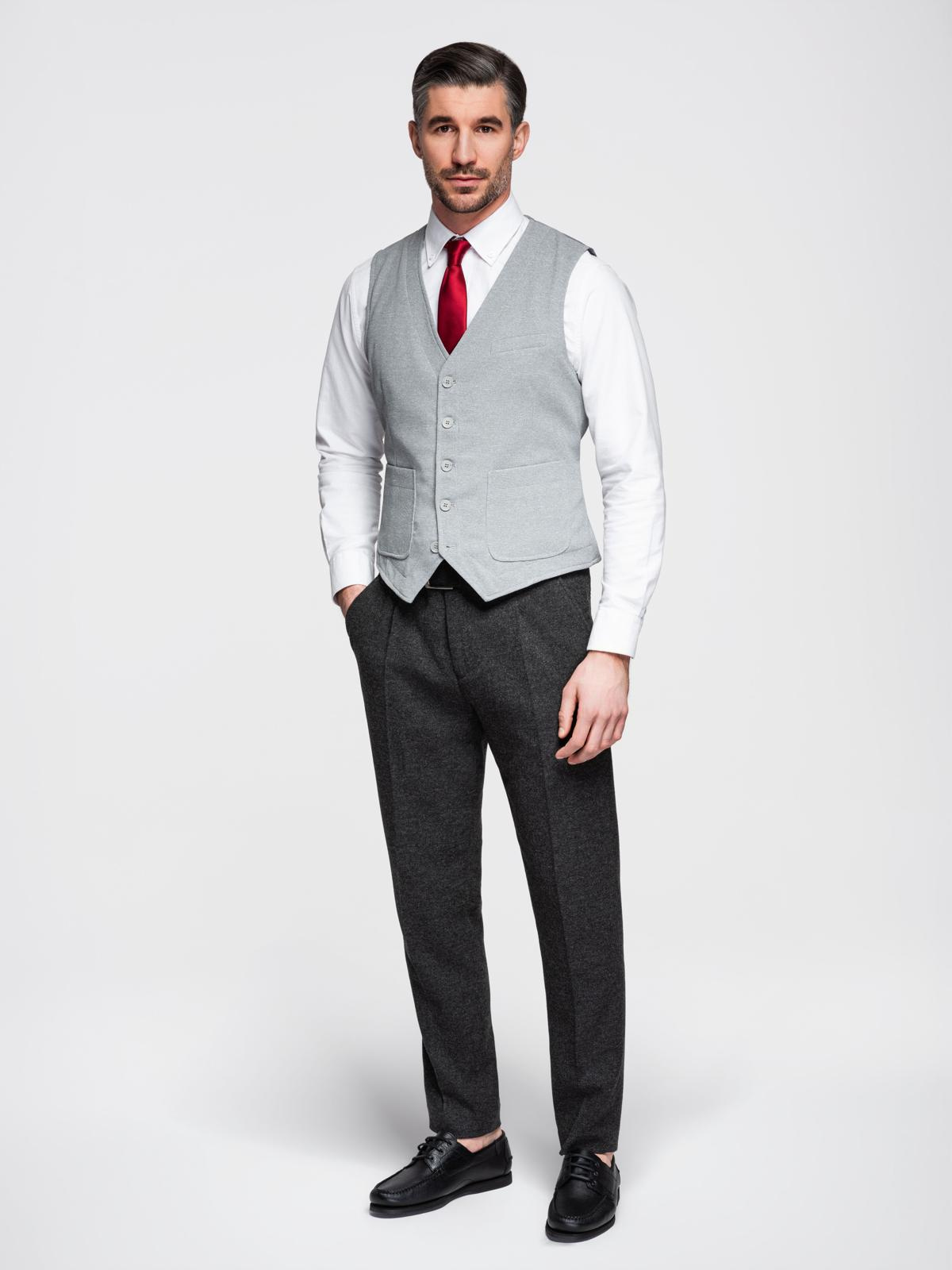 Meeste nööpidega vest Ombre Clothing - Image 12
