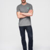 Ombre Clothing meeste puuvillane T-särk - Thumbnail Image 3